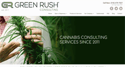 Desktop Screenshot of greenrushconsulting.com
